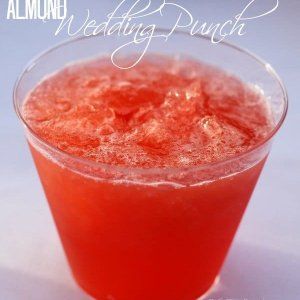 Almond Wedding Punch - Simple and Seasonal Wedding Punch Recipes, Slush Punch, Pink Punch Recipes, Blue Punch Recipe, Wedding Punch, Cranberry Punch, Baby Shower Punch, Party Punch Recipes, Pineapple Punch