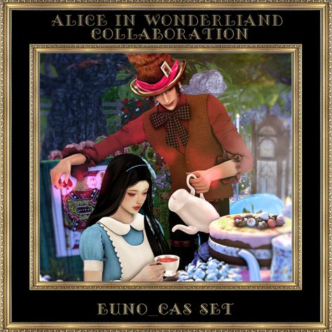 Alice in Wonderland | euno sims on Patreon Sims 4 Twisted Wonderland, Sims 4 Corpse Bride, Sims 4 Cc Alice Madness Returns, Sims 4 Alice In Wonderland Cc, Sims 4 Alice In Wonderland, Alice Madness Returns Sims 4 Cc, Ever After High Sims 4, Sims 4 Alice Madness Returns, Sims 4 Disney Cc