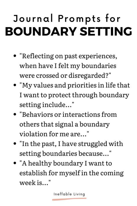 +35 pages of journaling prompts and exercises to help you: Understand what prevents you from standing up for yourself. Challenge negative beliefs around setting boundaries. Work through your feelings of discomfort and guilt about setting boundaries. Learn practical strategies to effectively set and maintain healthy emotional boundaries. Boundaries Journal, Boundaries Work, Emotional Boundaries, Standing Up For Yourself, Negative Beliefs, Set Boundaries, Journaling Prompts, Setting Boundaries, Start Living