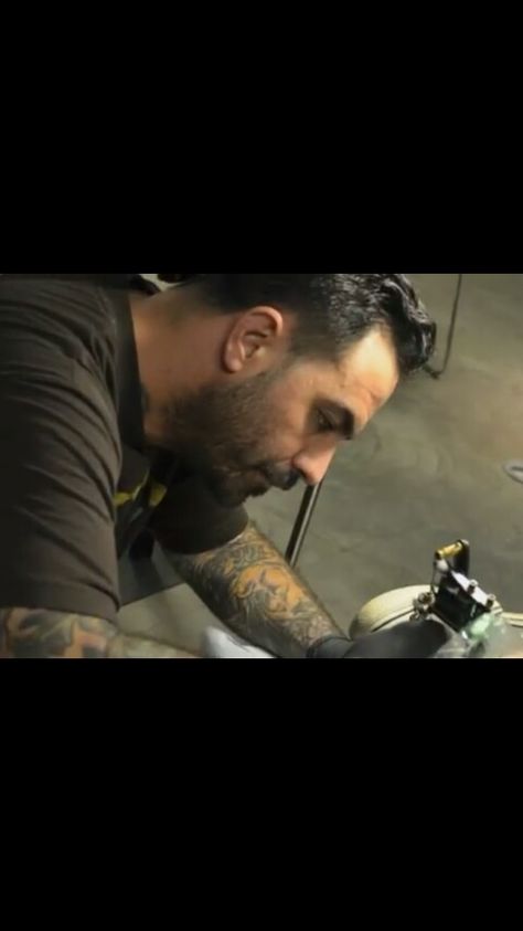 Chris Núñez, Chris Nunez Tattoos, Chris Nunez, Miami Ink, Ink Master, Moustaches, Tattoo Artist, I Tattoo, Famous People