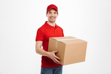 Logistics Design, Parcel Box, Man Photography, Post Box, Delivery Man, Premium Photo, Photography Ideas, Stock Photos, Photography