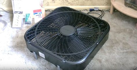 Suffer from suffocating summer heat no more! You can MAKE your own air conditioning using a basic box fan that you can buy at just about any store. Air Conditioner Hacks, Homemade Glazed Donuts Recipe, Conditioner Hacks, Homemade Glazed Donuts, Outdoor Grill Ideas, Glazed Donuts Recipe, Homemade Ac, Diy Air Conditioner, Lower Belly Pooch