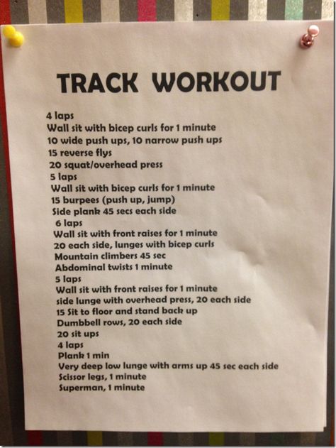 Track Runner Workout, Good Track Workouts, Indoor Track Workout, Track Tryouts Tips, Track Conditioning Workouts, Middle School Track Workouts, Track Conditioning, Middle School Track, Cross Country Workout