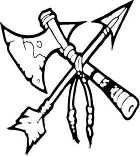 Native American Tomahawk, Eagle Drawings, Native American Tattoo Designs, Native American Drawing, American Stickers, Native American Tattoo, Native American Tattoos, Eagle Drawing, Native Tattoos