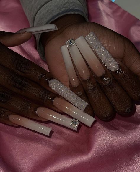 Baddie Nails Instagram Long Square, Baddie Aesthetic Nails, Baddie Nails Instagram Long, Baddie Halloween Nails Instagram, Long Nail Inspo Baddie, Baddie Nails Long, Badnana Instagram Nails, Nails Inspiration Baddie, Instagram Baddie Acrylic Nails