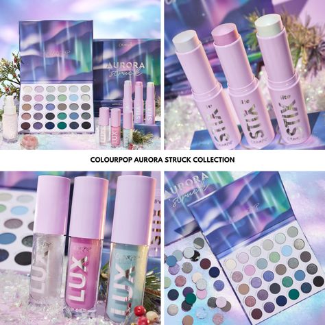 ColourPop Aurora Struck Collection Dewy Face, 2023 Makeup, Beauty Night, Calendula Oil, Makeup News, Marula Oil, Latest Makeup, Dry Oil, Glam Looks