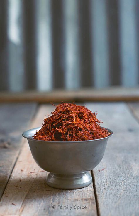 What is saffron and why is it so special? This expensive and illustrious spice may be intimidating. In this post, I explain everything you need to know about saffron, from where saffron comes from, how to choose the best saffron and many delicious saffron recipes. -- FamilySpice.com Cookies With Raisins, Persian Desserts, Raisin Cookie Recipe, Saffron Chicken, Saffron Recipes, Raisin Cookie, Butter Glaze, Chicken Baked, Easy Summer Meals