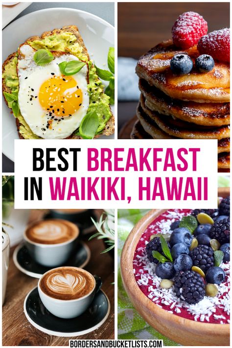 Best Seafood In Oahu, Best Restaurants In Waikiki, Hawaii Breakfast, Oahu Food, Oahu Trip, Hawaiian Breakfast, Waikiki Restaurants, Honolulu Restaurants, Honolulu Vacation