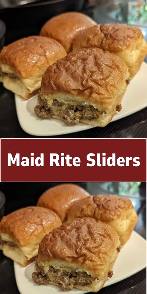 Maid Rite Sliders Meat Sliders Sandwiches, Maid Rite Loose Meat Sandwich Recipe, Maid Rite Recipe 12 Tomatoes, Maid Right Sliders 12 Tomatoes, Maid Right Sandwich Recipe, Maid Right Sliders, Loose Meat Sliders Ground Beef, Made Right Sliders, Made Rite Recipe