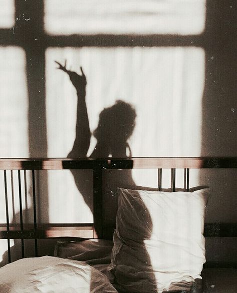 Wake early in the morning and have some stretching. Inhale the fresh air and start over a new day! #refreshed#lifestyle#yoga#meditation#mindful#healthy White Sheets, The Shadow, Bed, White