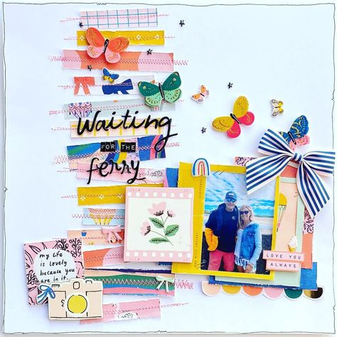 Wendy Meffan on Instagram: “Sharing a LO using my @cratepaper Maggie Holmes Sweet Story Collection from @hipkitclub April kit . #scrapbooking #scrapbooklayout…” Hip Kit Club, Maggie Holmes, Scrapbooking Techniques, Family Scrapbook, Sweet Stories, Crate Paper, Scrapbook Page Layouts, Page Layout, Scrapbooking Layouts