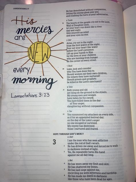 Lamentations Bible Journaling, Inspire Bible, Scripture Writing, Inspire Bible Journaling, Gods Word, Bible Study Notes, Bible Art Journaling, Bible Journal, Bible Art