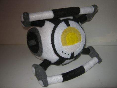 Aperture Laboratories, Almost There, Funky Art, Find It, How To Make An, Portal, Sewing Patterns, Stitching, Handles