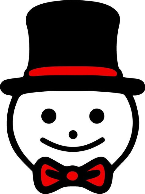 Snowman head with a top hat and bow tie vector illustration Snowman Head, Vector Brush, Top Hat, Bow Tie, Vector Free, Vector Illustration, Royalty Free, Clip Art, Hats