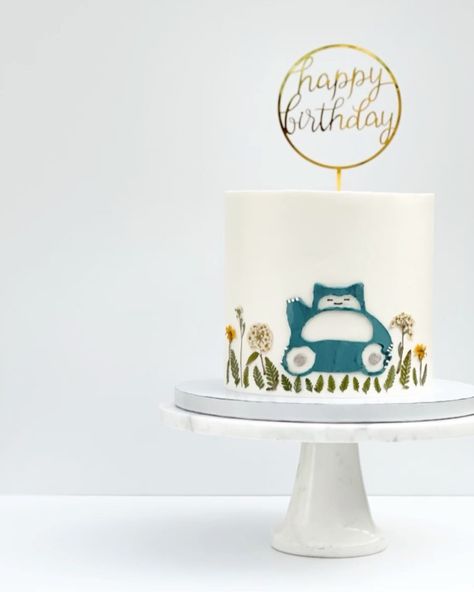 June on Instagram: “Snorlax Timelapse 😴💕 30 minutes of stencilling/floral arrangement condensed into 30 seconds for you 🤗 I love watching timelapse videos…” Snorlax Birthday Cake, Money Roll Cake, Snorlax Cake, Money Roll, Birthday Vibes, Sweet Art, Roll Cake, Time Lapse Video, Best Life