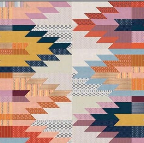 The Modern Quilter on Instagram: "Weftovers by @eyecandyquilts using @alexiamarcelleabegg new line Warp and Weft. I was swooning all over this quilt at Market. I love the coziness of wovens in quilts. They're soft and light, but warm and comfy. This is pretty much my ideal fall couch quilt right here. We have a very limited number of kits available for preorder, fabric ships in May so you'll have plenty of time to stitch it up in time to watch the leaves change. #weftoversquilt #eyecandyquilts #rubystarsociety #warpandweftfabric #quilt #quilting #quiltkit #modernquilter" Fall Couch, Southwest Quilts, Indian Inspired, Star Ruby, Inspiration Boards, New Line, Quilt Kit, Inspiration Board, In Time