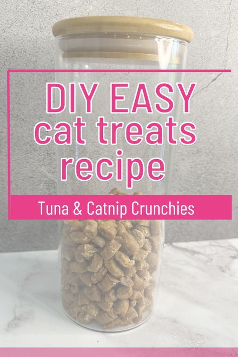 Try this easy DIY cat treats recipe made with tuna 🐟 and catnip 🌿! Your cat will love these healthy, homemade crunchies 😻. Perfect for any pet parent looking to spoil their kitty with a tasty treat! #DIYCatTreats #HealthyCatTreats #EasyCatRecipe Dehydrated Cat Treats, Home Made Cat Food Recipes Healthy, Cat Treats Homemade Easy, Make Your Own Cat Food, Diy Cat Treats Recipes, Homemade Cat Treats, Homemade Cat Treats Recipes, Diy Cat Treats, Tuna Cat Treats