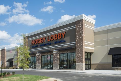 COR3 designed a Hobby Lobby store in Fayetteville, NC Fuquay Varina Nc, Hobby Lobby Store, Anime Paper, Shop Sign Design, Store Layout, Fayetteville Nc, Store Front, Signage Design, Ho Scale