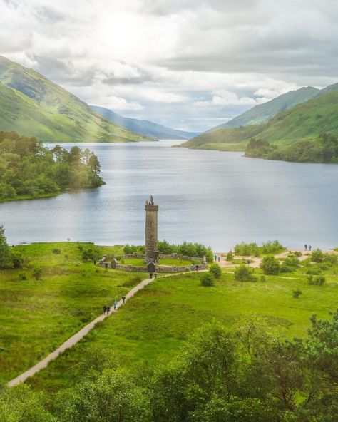 @Scotland | Perched on the shores of Loch Shiel amidst towering mountains, Glenfinnan Monument stands as a tranquil reminder of the pivotal 1745… | Instagram Loch Shiel, Glenfinnan Monument, Glenfinnan Viaduct, Monument, Scotland, Tower, Beauty, Instagram