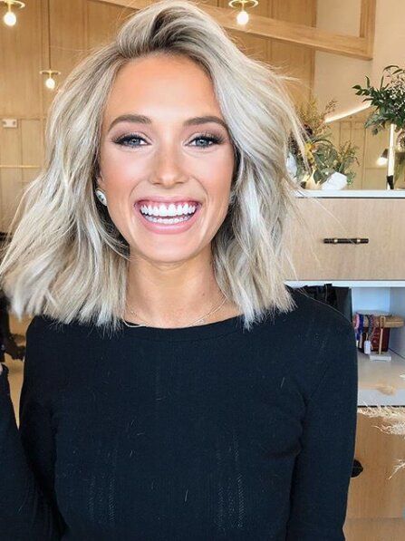 Blunt Collarbone Cut Bob Ideas, New Hair Trends, Shoulder Length Hair Cuts, Short Blonde, Haircuts For Fine Hair, Short Blonde Hair, Shoulder Length Hair, Fine Hair, Bob Hairstyles