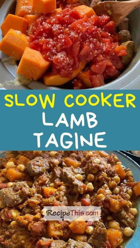 Lamb Tagine Recipe, Moroccan Lamb Tagine, Slow Cooker Venison, Moroccan Seasoning, Moroccan Stew, Lamb Tagine, Slow Cooker Lamb, Hearty Beef Stew, Moroccan Lamb