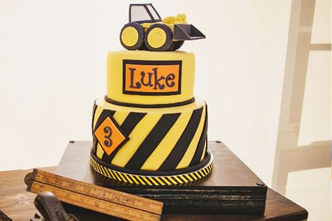 Construction Birthday Cake, Construction Theme Birthday Party, Construction Cake, Construction Birthday Parties, Construction Theme, Construction Party, Construction Birthday, 4th Birthday Parties, Third Birthday