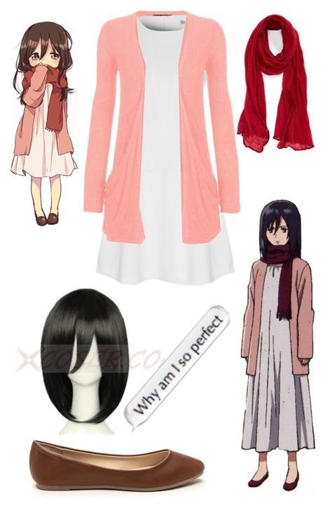 "Attack on Titan-Mikasa Ackerman" by culleen9300 ❤ liked on Polyvore featuring True Decadence, WearAll, Roffe Accessories and Mikasa Mikasa Ackerman Cosplay, Mikasa Cosplay, Lip Makeup Tutorial, Mikasa Ackerman, Cosplay Outfits, Halloween Cosplay, Anime Outfits, Anime Films, Halloween Outfits