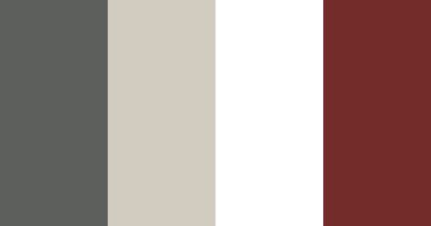 Grey And Maroon Color Palette, Grey Red Color Palette, Red And Grey Bedroom Ideas, Maroon Grey Color Palette, Red Gray Black Color Palette, Red Black Grey Colour Palette, Exterior Paint Color Combinations, Red Luxury, Luxury Homes Exterior