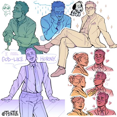 Tomgreg Fan Art, Succession Fanart, Succession Art, Serial Art, Doodle Pages, Art Style Inspiration, Drawing Skills, Comic Illustration, Art Block