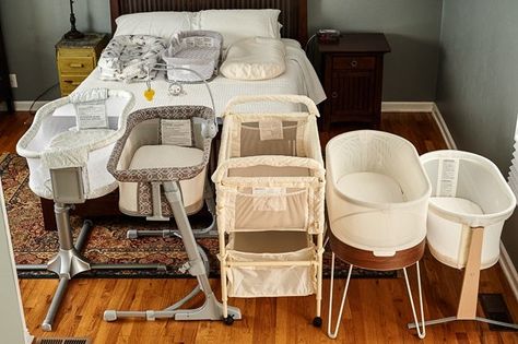 The Best Co-Sleepers and Bassinets for 2020 | Reviews by Wirecutter Bedside Bassinet Co Sleeper, Co Sleeper Bassinet, Baby Bedside Sleeper, Best Bassinet, Co Sleeper Crib, Baby Co Sleeper, Bedside Bassinet, Bedside Sleeper, Co Sleeper