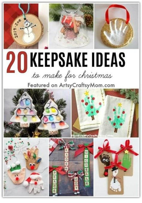 Making Christmas Decorations With Kids, Parent Christmas Gifts From Preschoolers Ornaments Ideas, Christmas Crafts For Kids To Give To Parents, Christmas Button Crafts For Kids, Kids Holiday Ornament Craft, Christmas Presents For Kids To Make, Diy Christmas Gifts With Kids, Toddler Handmade Christmas Gifts, Kids Craft Gifts For Christmas