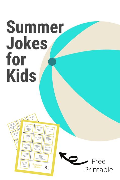 Summer jokes for kids, summer camp jokes, sun jokes, pool jokes, and popsicle jokes. Print them out ...What did one tide pool say to the other tide pool?... Pool Jokes, Summer Jokes For Kids, Funny Puns For Kids, Summertime Quotes, Camp Letters, Summer Jokes, Camp Quotes, Kids Summer Camp, Swimming Jokes