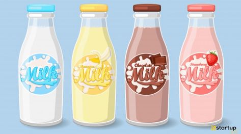 GST rate tussle over flavoured milk Milk Bottles, Banana Chocolate, Flavored Milk, Flavored Drinks, Chocolate Strawberry, Funny Images Laughter, Fresh Milk, Strawberry Milk, Strawberry Banana