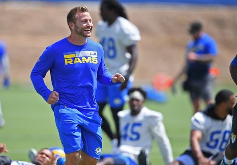 La Rams Football, Sean Mcvay, Matthew Stafford, Jared Goff, Rams Football, La Rams, Los Angeles Rams, Detroit Lions, The Team