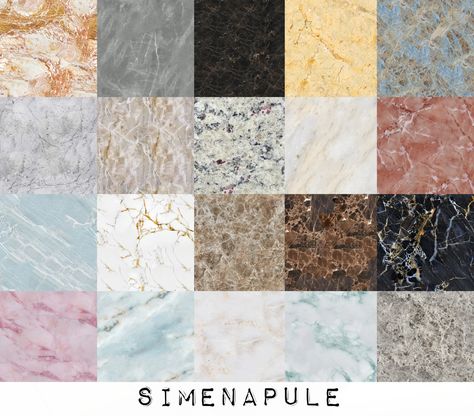 The Sims 4 Pack, Mods Sims 4, Floor Marble, Marble Rug, Sims 4 Kitchen, Luxury Floor, Luxury Flooring, Sims 4 Body Mods, Sims Building