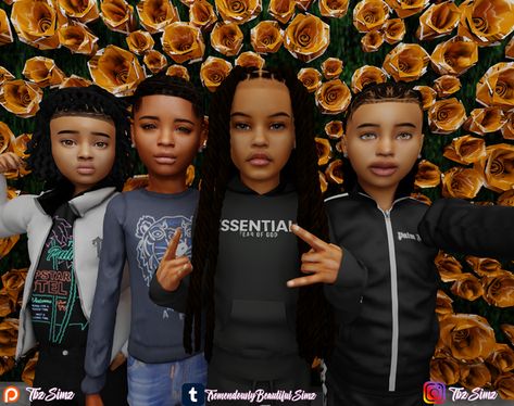 Sims 4 Hair Male, Sims 4 Piercings, Sims 4 Black Hair, Sims 4 Cc Kids Clothing, Sims 4 Studio, Free Sims 4, The Sims 4 Packs, Sims 4 Children, Sims 4 Cc Skin