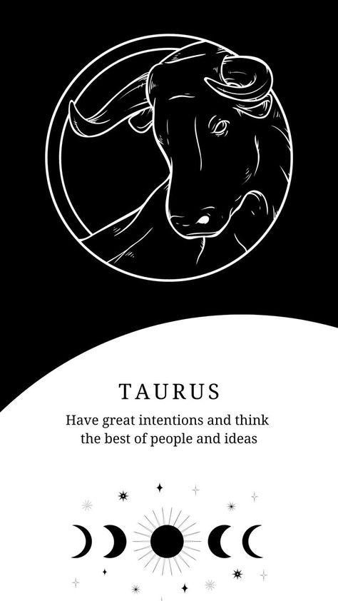 Black and white taurus zodiac phone wallpaper background Taurus Background, Round Face Thick Hair, Zodiac Phone Wallpaper, Taurus Wallpaper, Taurus Ascendant, Artsy Background, Personality Characteristics, Taurus Sign, Zodiac Horoscope