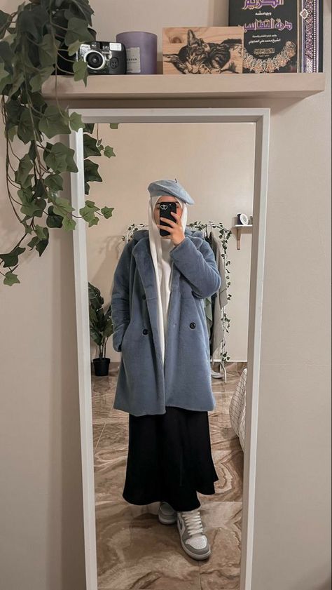 Muslimah Fashion Casual, Neat Casual Outfits, Modest Casual Outfits, Stile Hijab, Modesty Outfits, Modest Fashion Hijab, Muslim Outfits Casual, Hijabi Fashion Casual, Fashion Sketches Dresses