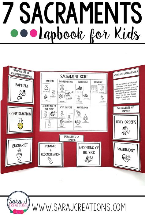 Sacraments Activities Catholic For Kids, 7 Sacraments Catholic Symbols, 7 Sacraments Catholic Activities, Seven Sacraments Activities, Sacraments Craft, The 7 Sacraments, Sacraments Activities, The Seven Sacraments, Ccd Activities