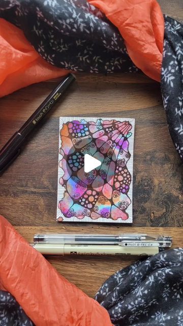 Watercolour Zentangle, August 8, Abstract Watercolor, Watercolor Paper, Relaxation, Doodles, On Instagram, Color, Instagram