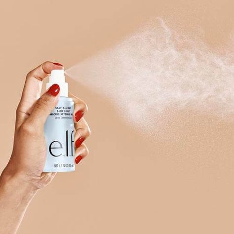 Elf Setting Spray, Hydrating Setting Spray, Clean Beauty Makeup, Setting Mist, Medium Hair Color, Combination Skin Type, Hydrating Mist, Top Skin Care Products, Makeup Setting Spray