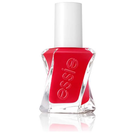 essie Rock The Runway Gel Couture Nail Polish 13.5ml (45 AED) ❤ liked on Polyvore featuring beauty products, nail care, nail polish, essie nail polish, essie nail color, gel nail color, gel nail care and gel nail polish Gel Manicure At Home, Couture Nails, Essie Gel Couture, Gel Couture, Essie Gel, Red Nail Polish, Essie Nail Polish, Essie Nail, Nail Varnish