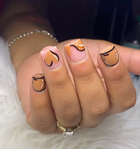 Short Birthday Nails, Birthday Nails Short, Nail Designs Short, Short Nail Ideas, Overlay Nails, Color For Nails, Miami Nails, Super Cute Nails, Girly Acrylic Nails