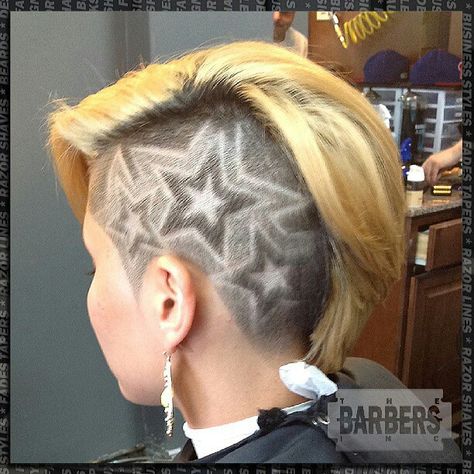 Awesome Hair Tattoo Designs, Shaved Head Designs, Undercut Hair Designs, Shaved Hair Designs, Shaved Side Hairstyles, Shaved Undercut, Hair Patterns, Haircut Designs, Hair Tattoos