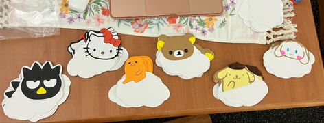 Sanrio Bulletin Board, Sanrio Door Decs, Ra Welcome Board, Where Is Your Ra Door Sign, Ra Floor Themes, Door Dec Ra, Ra Floor Themes Door Decs, Easy Door Decs Ra, Resident Assistant Programs