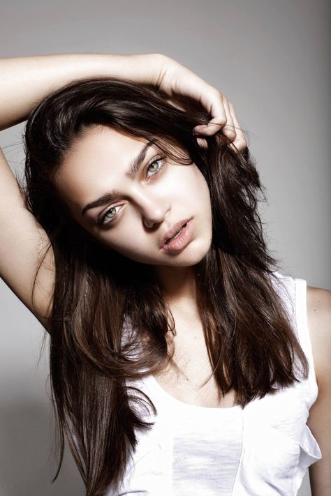 Blue Eye Dark Hair, Zhenya Katava, Angels Beauty, Behind Blue Eyes, Corner To Corner, Blue Eye, Feminine Beauty, How To Pose, 인물 사진