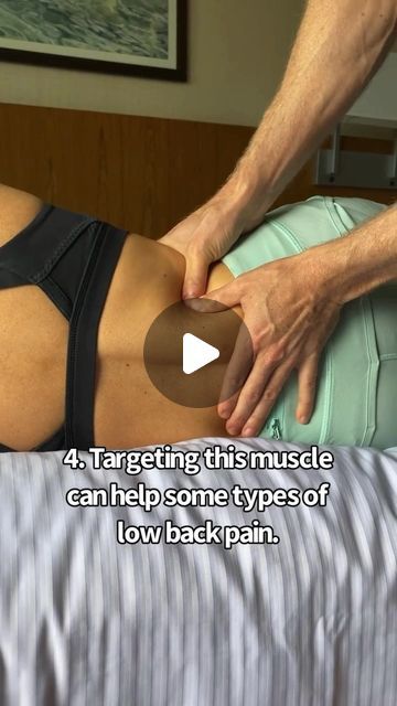 Dr. Tom Walters, DPT, OCS on Instagram: "💥𝐐𝐮𝐚𝐝𝐫𝐚𝐭𝐮𝐬 𝐋𝐮𝐦𝐛𝐨𝐫𝐮𝐦💥
——
👉In follow up to yesterday’s QL rehab post, here is a soft tissue mobilization technique that helps some people with back pain.

📚The quadratus lumborum or QL muscle is a low back muscle that runs from the iliac crest (top side of pelvis) to the 12th rib and the transverse processes (lateral projections) of the lumbar vertebrae.

🔎Discomfort in the QL region is observed in many cases of low back pain and is typically reproduced with palpation of the muscle between the 12th rib and pelvic crest.

🧠If you have pain in this region, give the massage technique in this video a try and let me know if you have any questions. As always, if you have pain that is either staying the same or worsening, make sure to How To Massage Back Pain, Lower Back Massage Techniques, Lower Back Massage, Ql Muscle, Iliac Crest, Lumbar Vertebrae, Quadratus Lumborum, Back Muscle, Massage Therapy Techniques