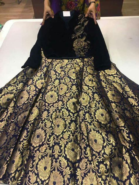 Top Designs For Lehenga, Crop Top Designs For Lehenga, Velvet Crop Top Designs For Lehenga, Velvet Crop Tops For Lehenga, Velvet Crop Top Lehenga, Crop Top Lehenga Velvet Blouse, Crop Top Lehenga For Kids, Girls Crop Tops Lehnga, Black Colour Crop Top Lehenga