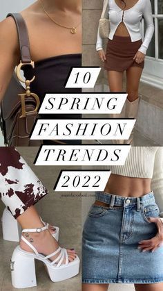 Spring Outfits 2022 Trends, Spring 2022 Fashion, Elegant Summer Outfits, 2022 Fashion Trends, Outfit Ideas For Spring, Trendy Outfit Ideas, Spring Trends Outfits, Spring Break Outfit, Stine Goya