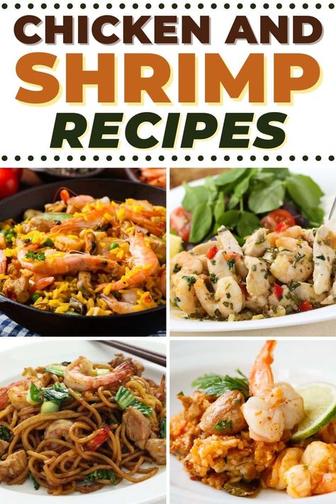 Chicken And Shrimp Parmesan Recipe, Garlic Chicken And Shrimp Recipes, Chicken Shrimp Recipes Dinners, Chicken And Shrimp Instant Pot Recipes, Chicken With Shrimp Recipes, Shrimp And Chicken Recipes Dinners, Easy Chicken And Shrimp Recipes, Chicken Breast And Shrimp Recipes, Chicken Beast Recipes